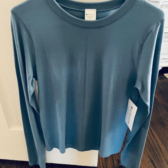 Athleta Ascent Seamless Top Size Large - Picture 3 of 6